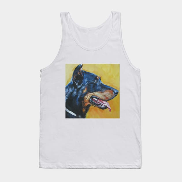 Beauceron Fine Art Painting Tank Top by LASHEPARD